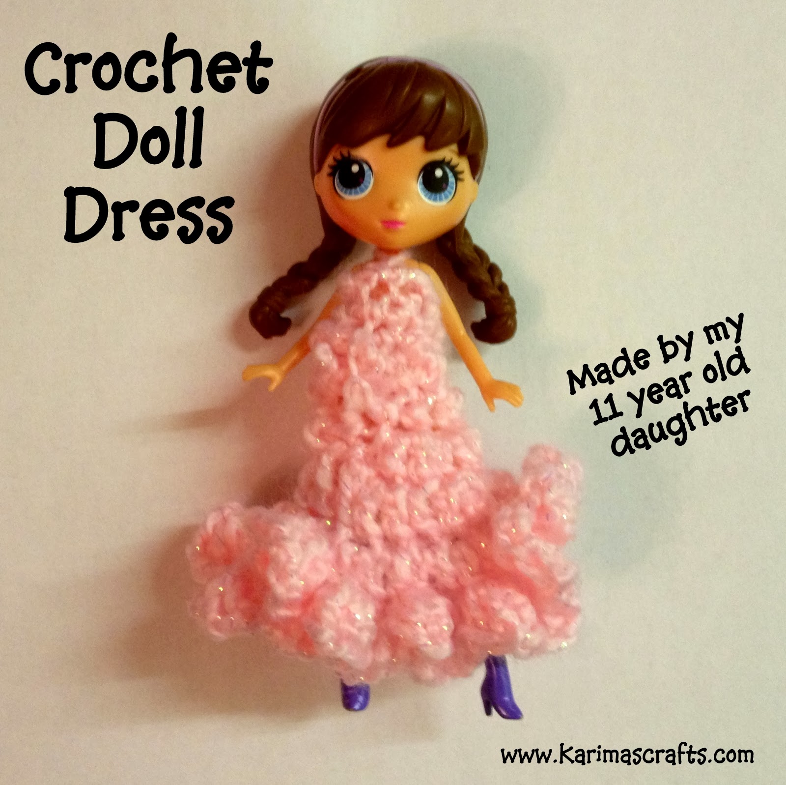 Karima's Crafts Crocheted Doll Clothes