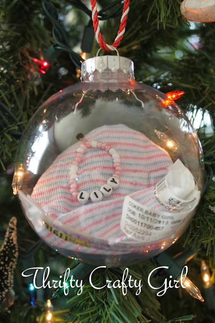 christmas ornament for stillborn baby