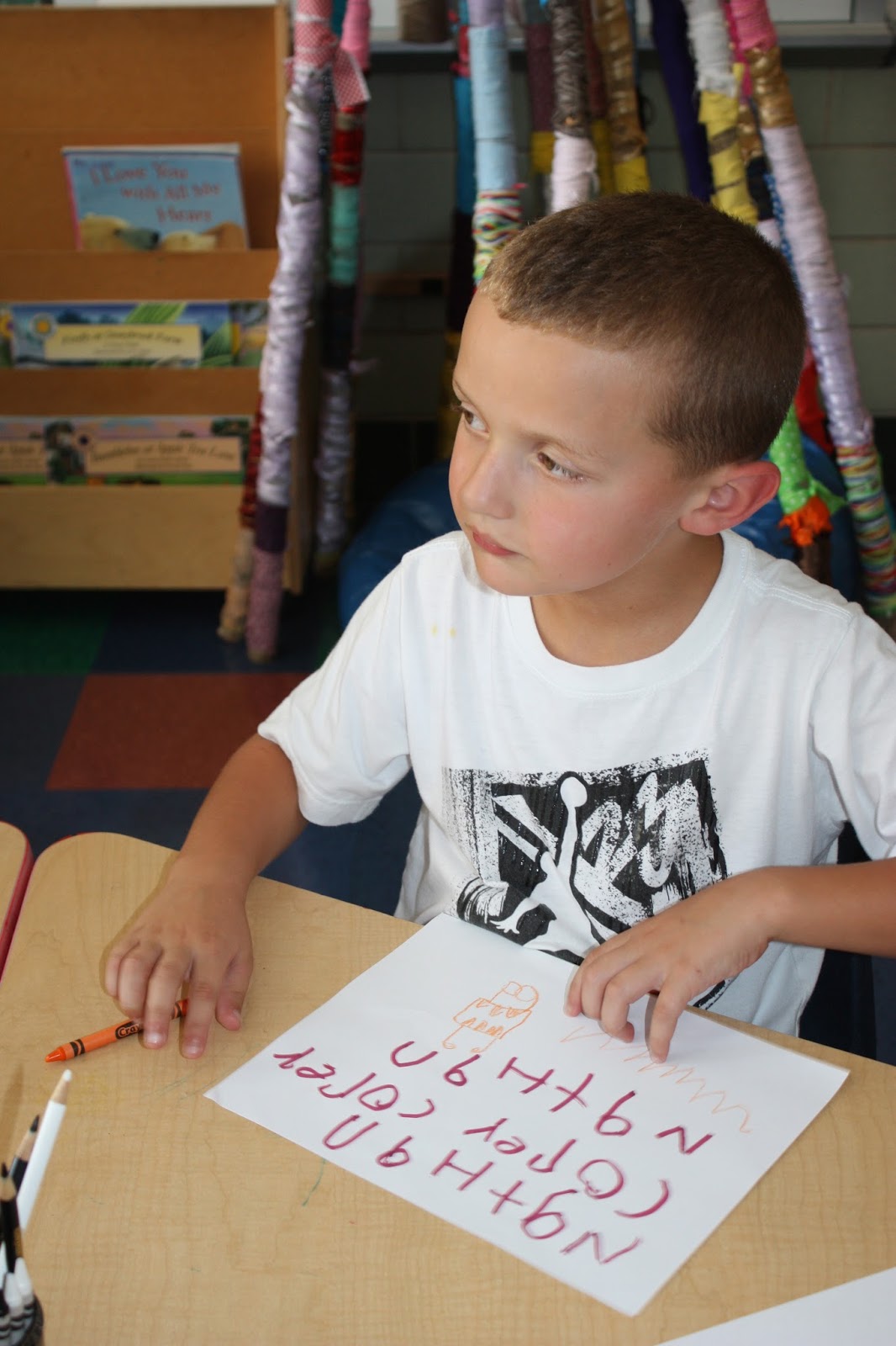 Mrs. Atkin's Kindergarten Exploration Stations and Peace Beads