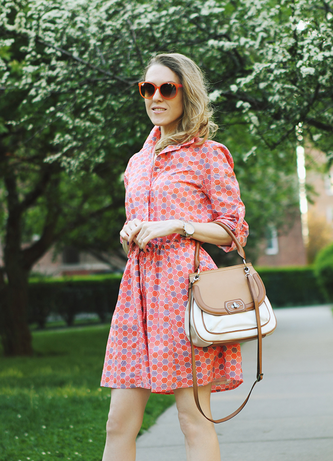 “The Sophisticated Simplicity of a Shirtdress” by “The Wind of Inspiration” on how to wear a shirtdress #twoistyle #style #fashion #personalstyle #fashionblog #ootd #outfit