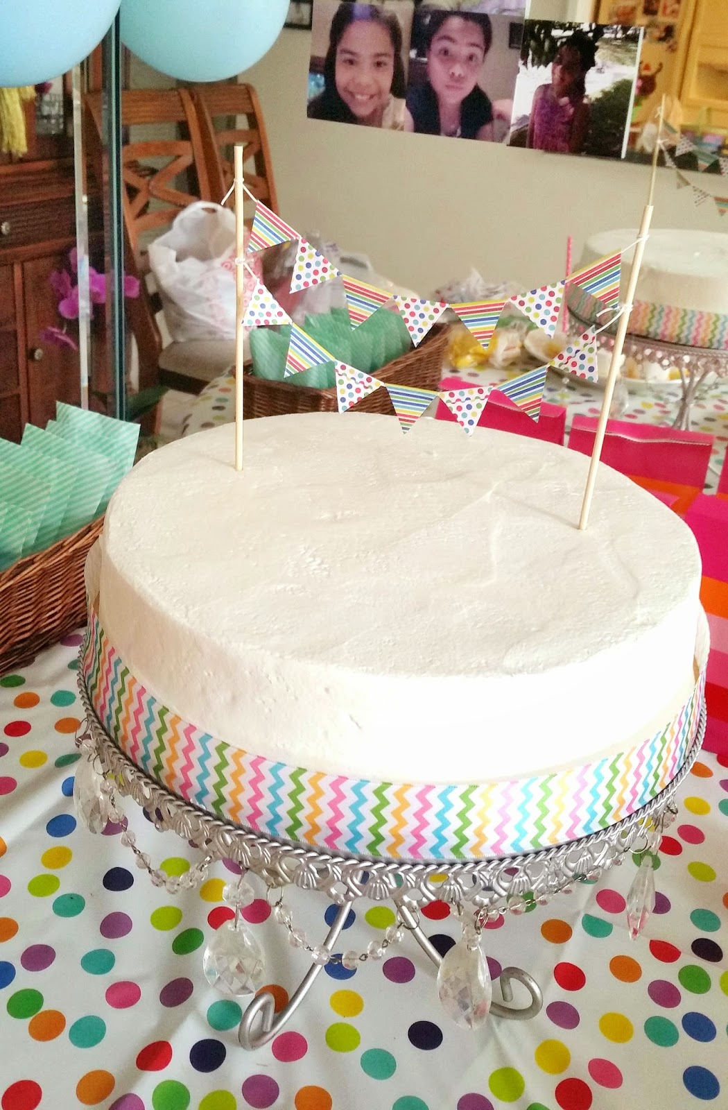 Simple Tween Birthday Cake