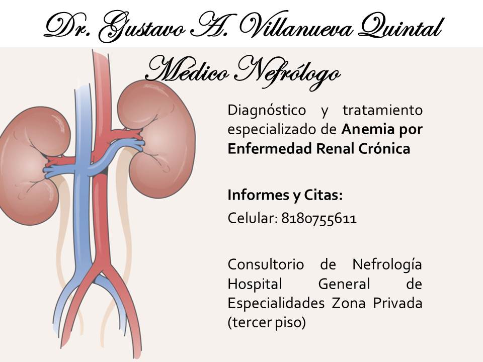 ANEMIA POR ENFERMEDAD DEL RIÑON