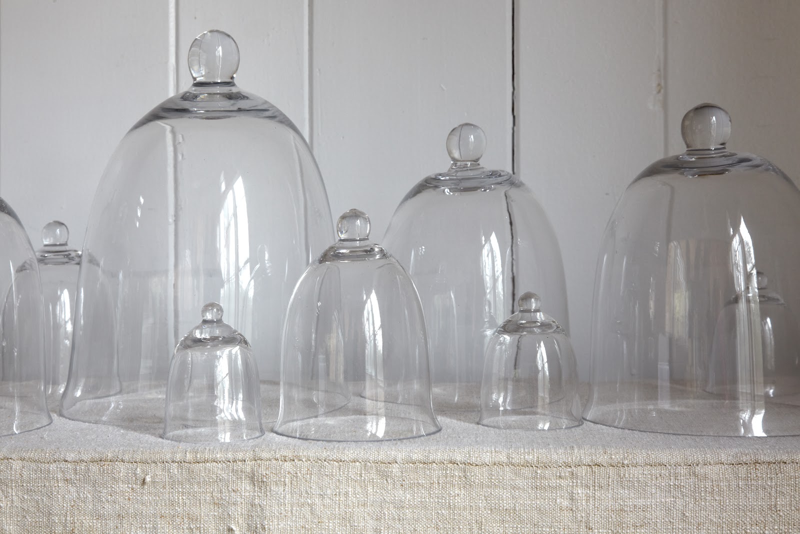 The Table glass cloches