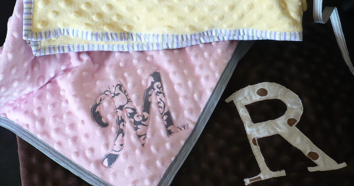 Crafts For My Critter Triple stitch minky blankets