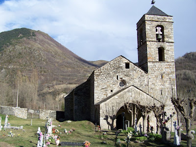 Barruera romanesque church in Vall de Boí Barruera romanesque church in Vall de Boí