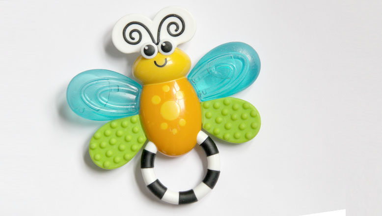 butterfly teething toy