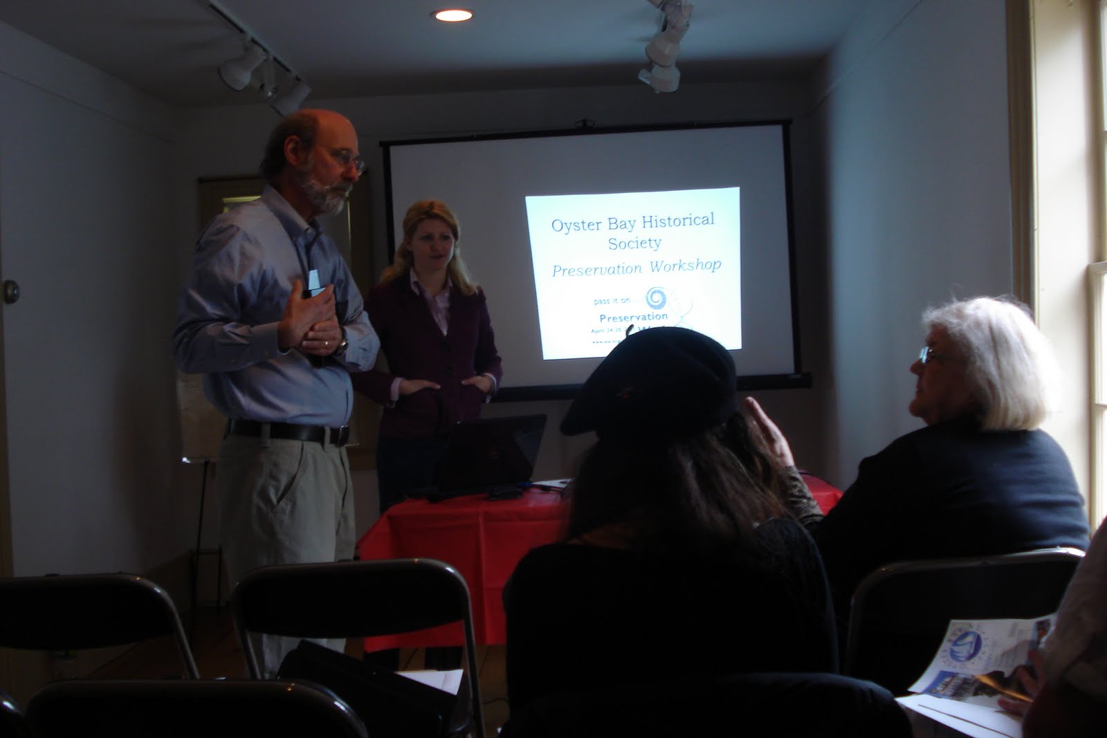 Preservation at the Earle Wightman House Collections