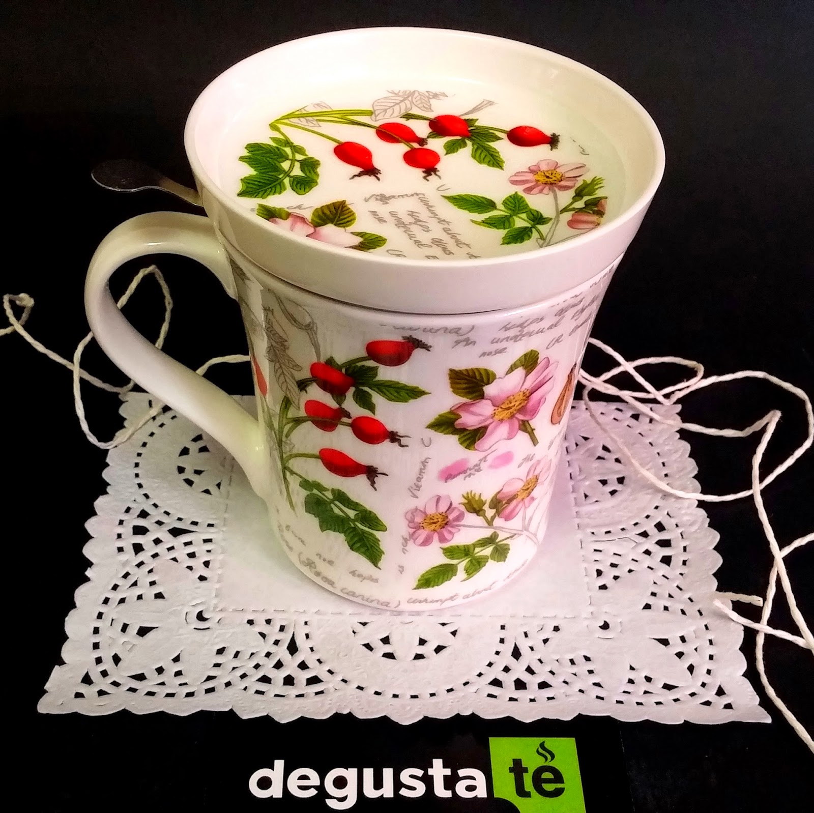 club degustaté: Tazas para té e infusiones con filtro y tapa