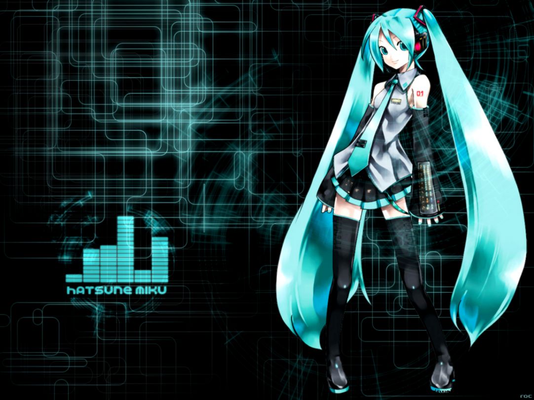 Hatsune Miku Wallpaper by shadowroc on DeviantArt Hatsune Miku Wallpaper by shadowroc on DeviantArt