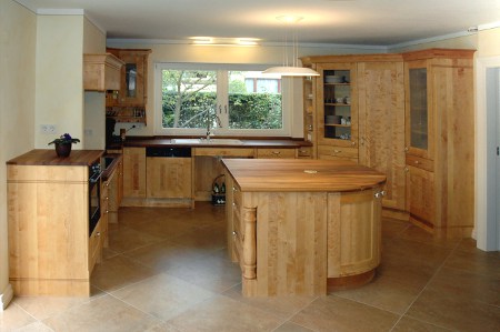 Muebles y decoración de interiores: cocinas rústicas alemanas