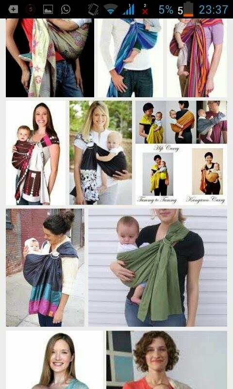 Finally dah ada ring sling untuk Afrina — mobile