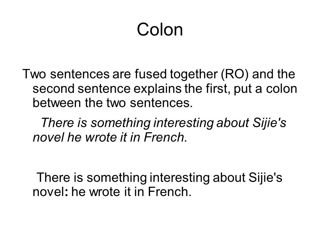 English and ESOL Lab Workshops: Fixing Fragments, Run-Ons, and Comma