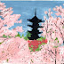 cherryblossom and temple