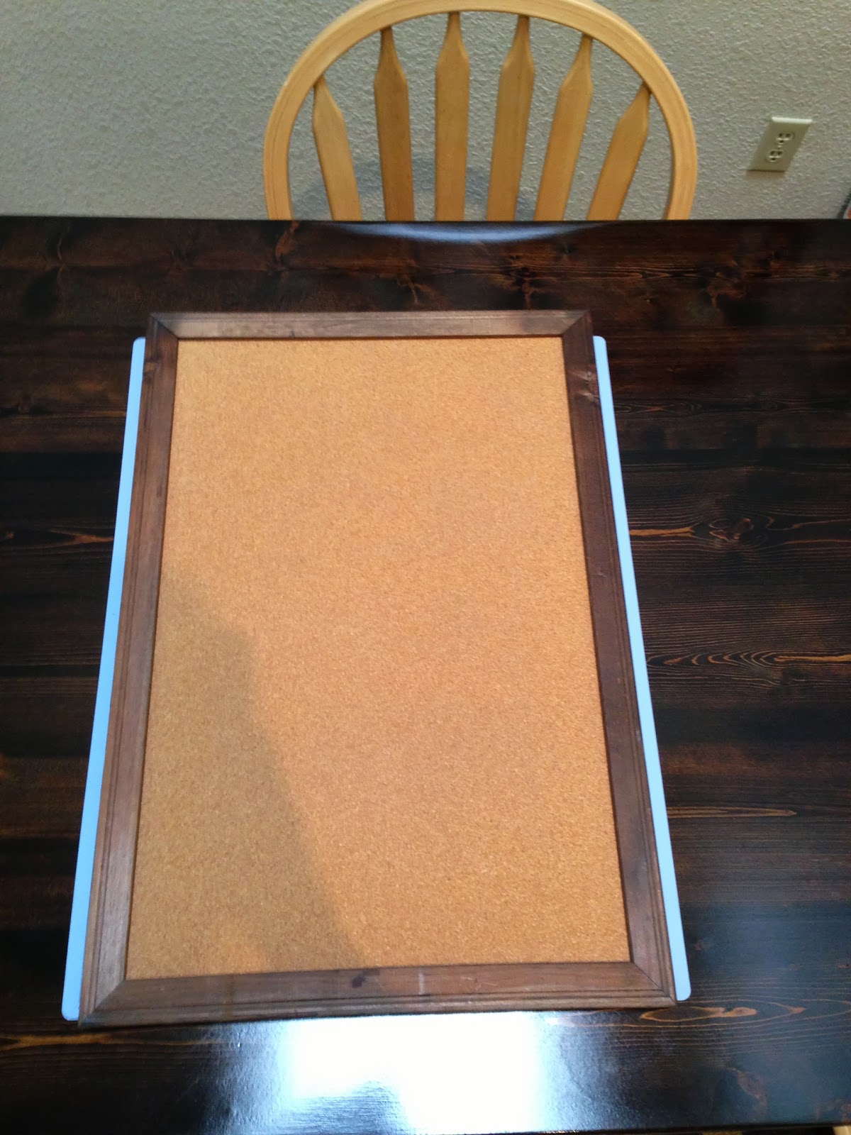 Peanut Butter and Peonies TUTORIAL PAINTED CORK BOARD