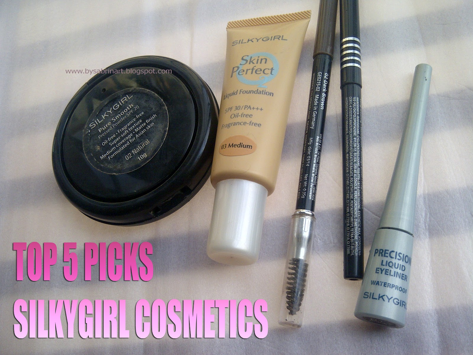 SILKYGIRL COSMETIC My Top 5 Picks Sabrina Tajudin Malaysia Beauty