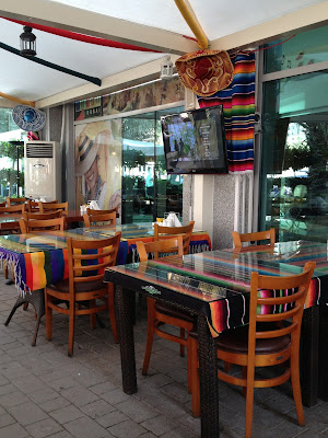 Salsa Restaurant terrace with aircon