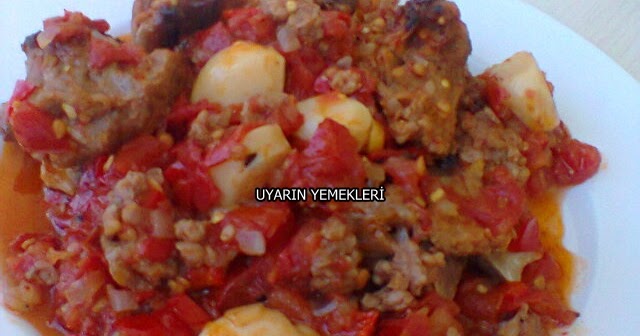 Uyarın Yemekleri Kıymalı kemikli parça etli güveç