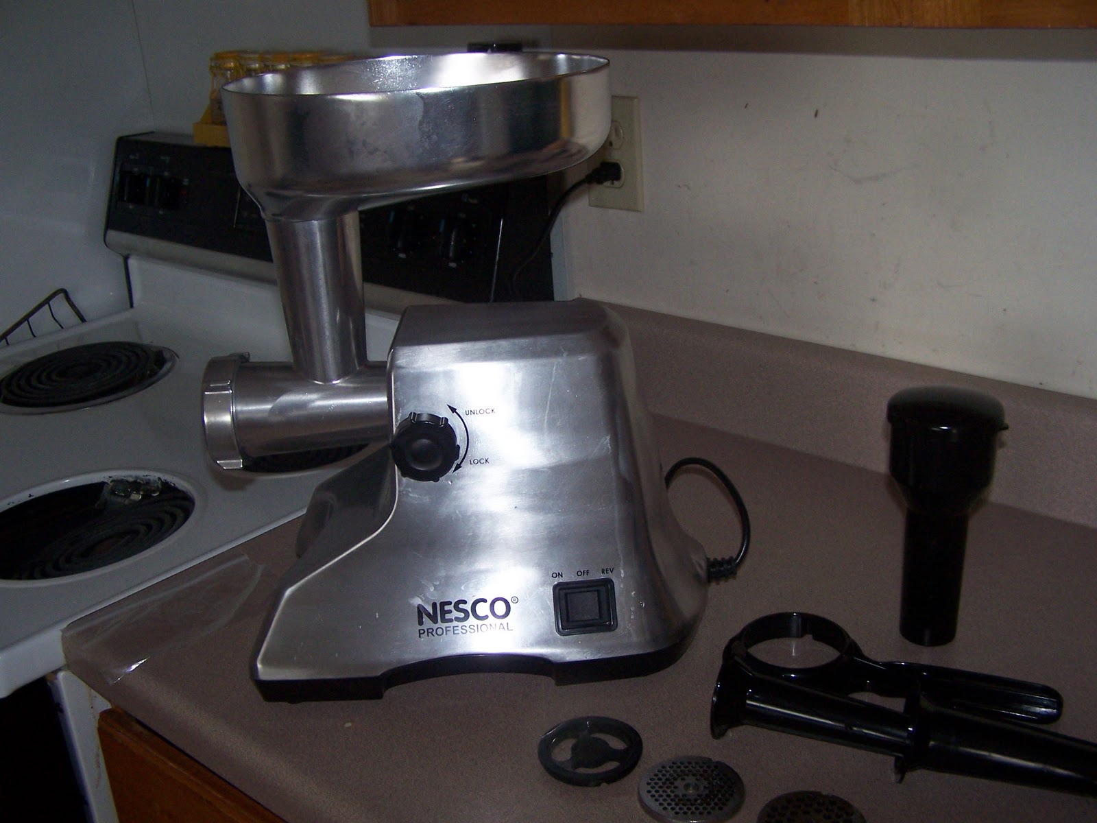 The Prepared Household Grinding Rabbit Meat