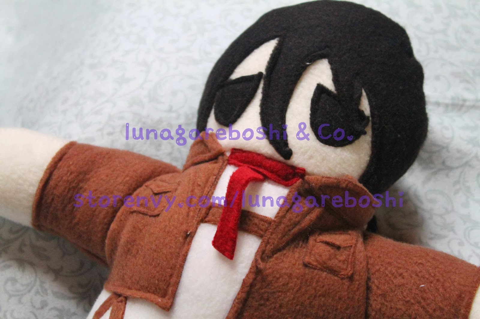 Lunagareboshi: Mikasa Ackerman Plushie
