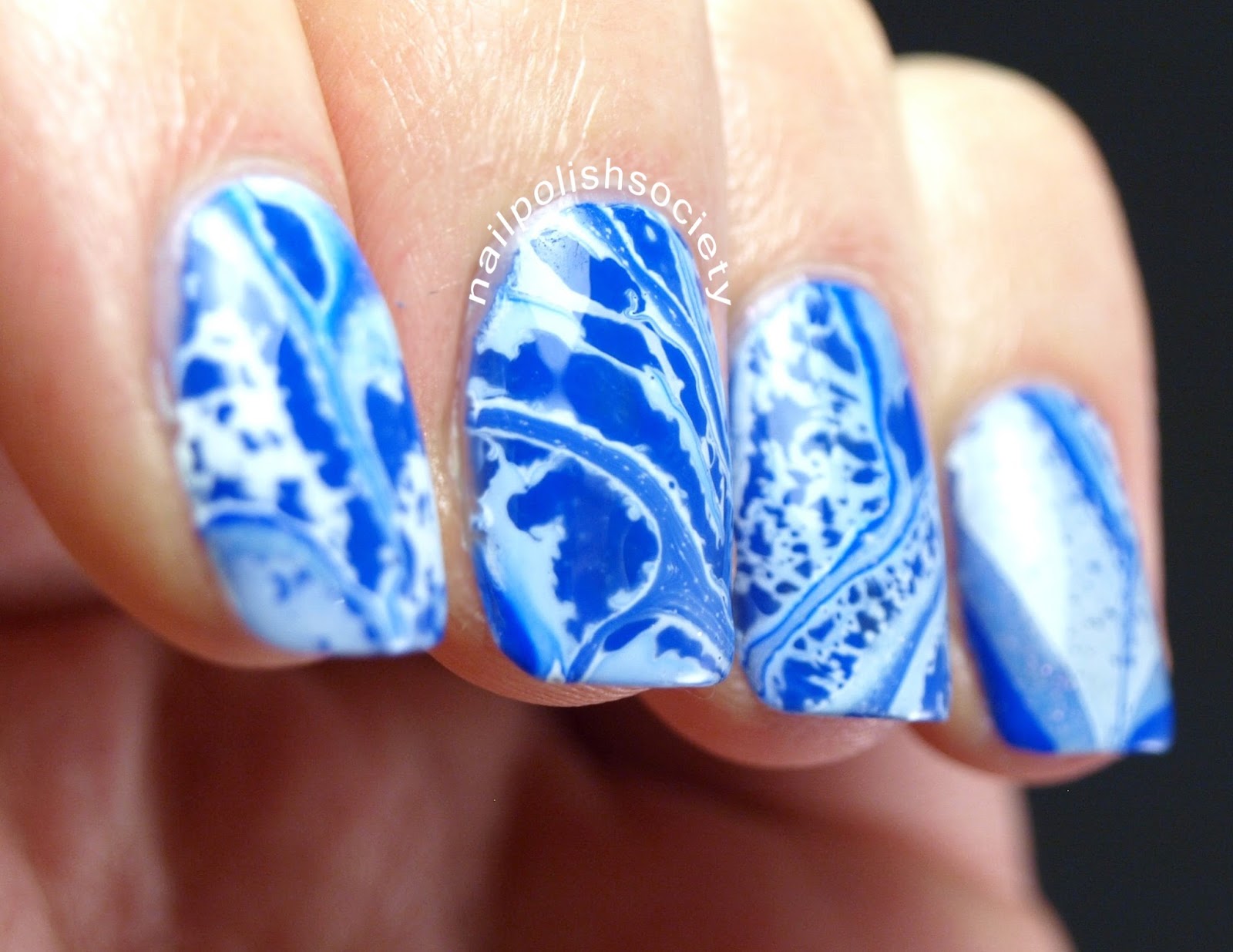 2. How to Create a Water Marble Nail Design - wide 4