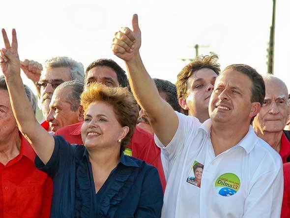 Dilma e Eduardo Campos