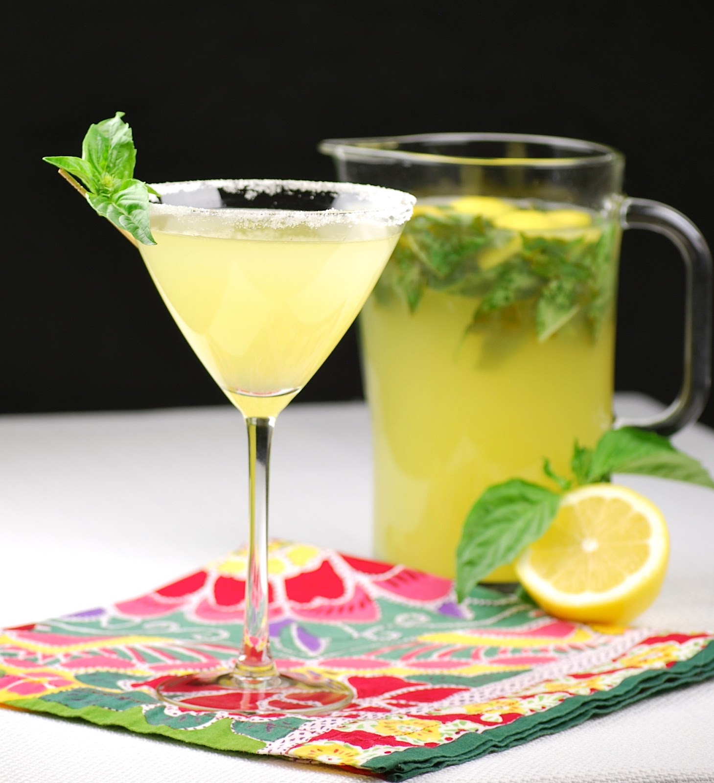 Tasty Trials A muchneeded cocktail Spiked Basil Lemonade