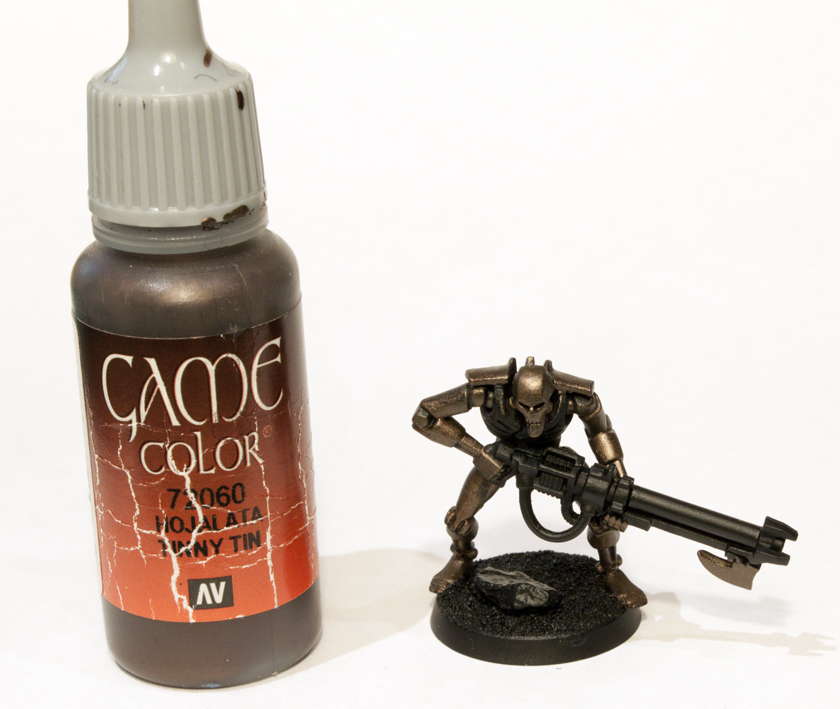 Tutorial Painting Rusty Necron Armour Tale of Painters