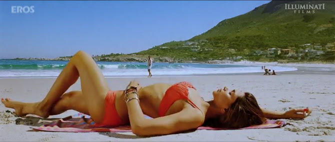 Deepika Padukone In Red Bikini - Coctail Movie - FamousCelebrityPicture.com - Famous Celebrity Picture 
