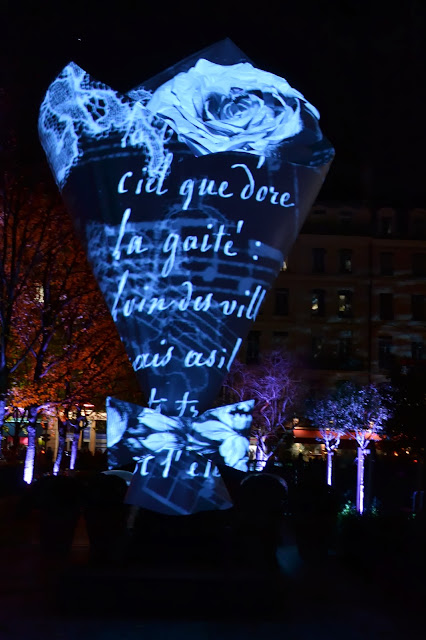 Fête des lumières Lyon 2013 Chantal Thomass Place de la Bourse