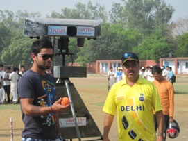 Press Release Watch Virat Kohli Inagaurates Leverage Bowling Machines At West Delhi Cricket Academy The volatile kohli managed to overshadow his impropriety in conduct with his performance in the final test of the series.