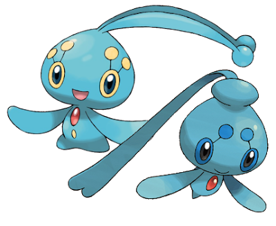 Manaphy and Phione 