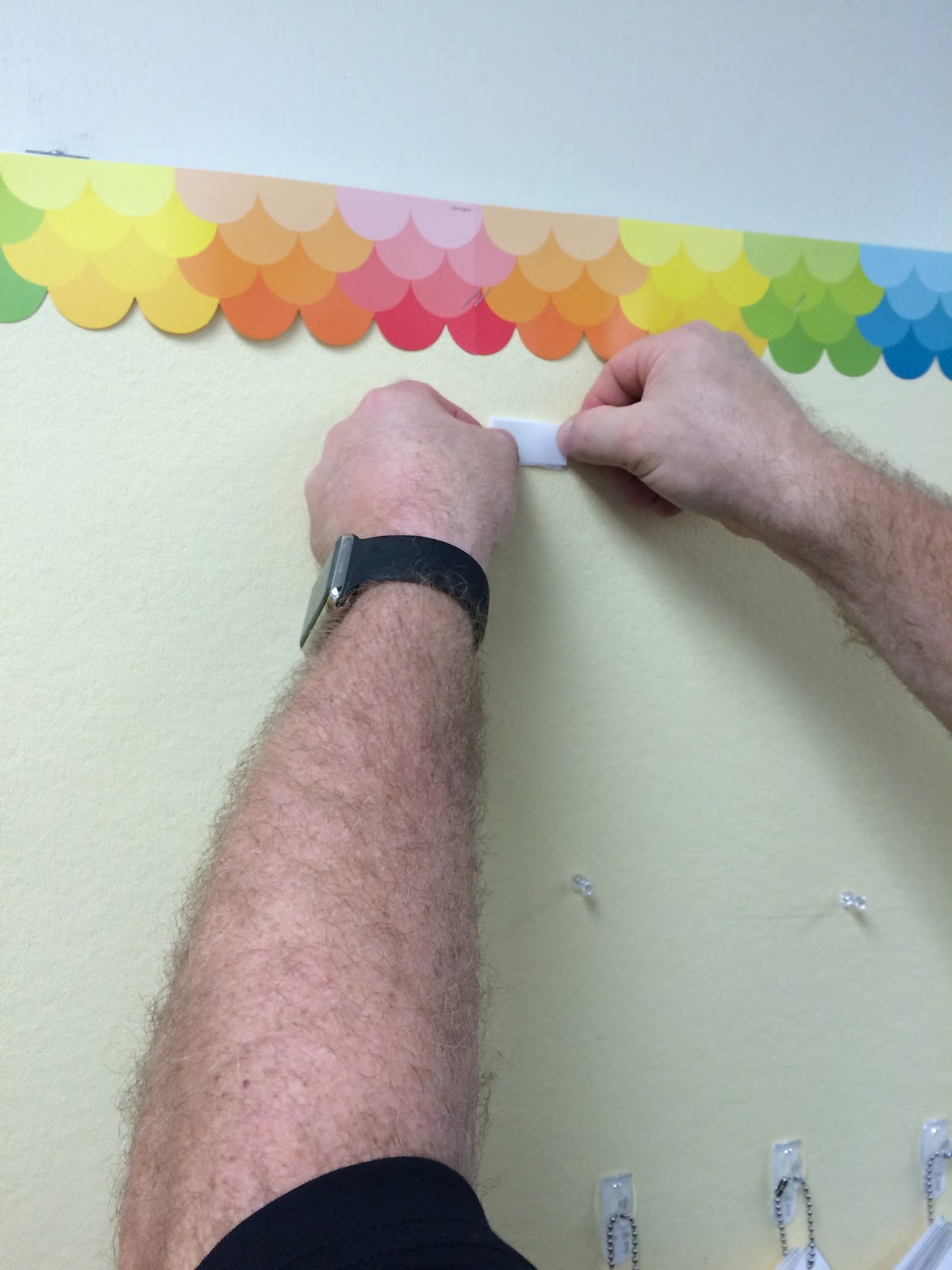 Pro Tip Hanging Heavy Objects Without Nails Sunny Days in Second Grade