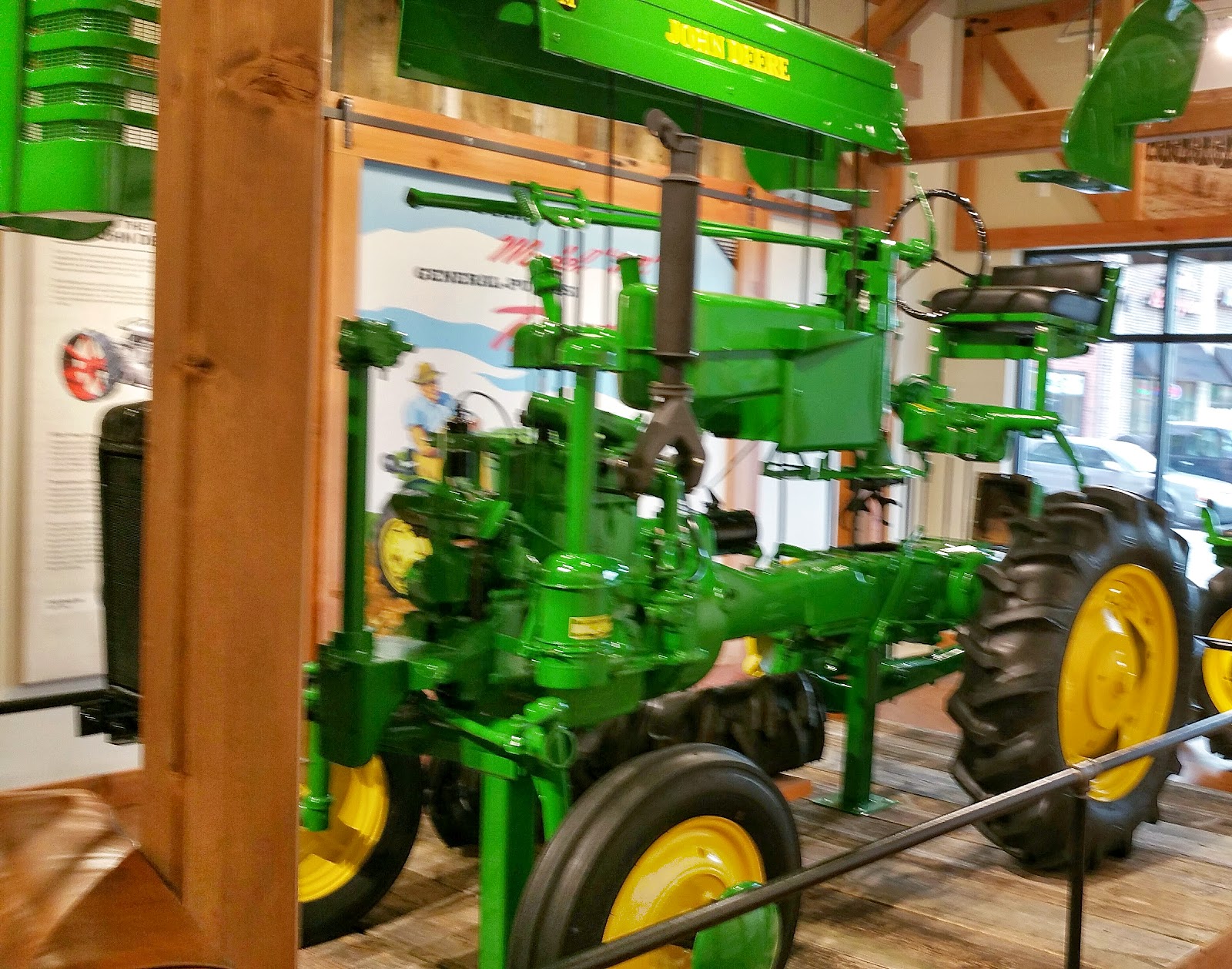 History and Culture by Bicycle ca. 1947 John Deere Model M "Exploded