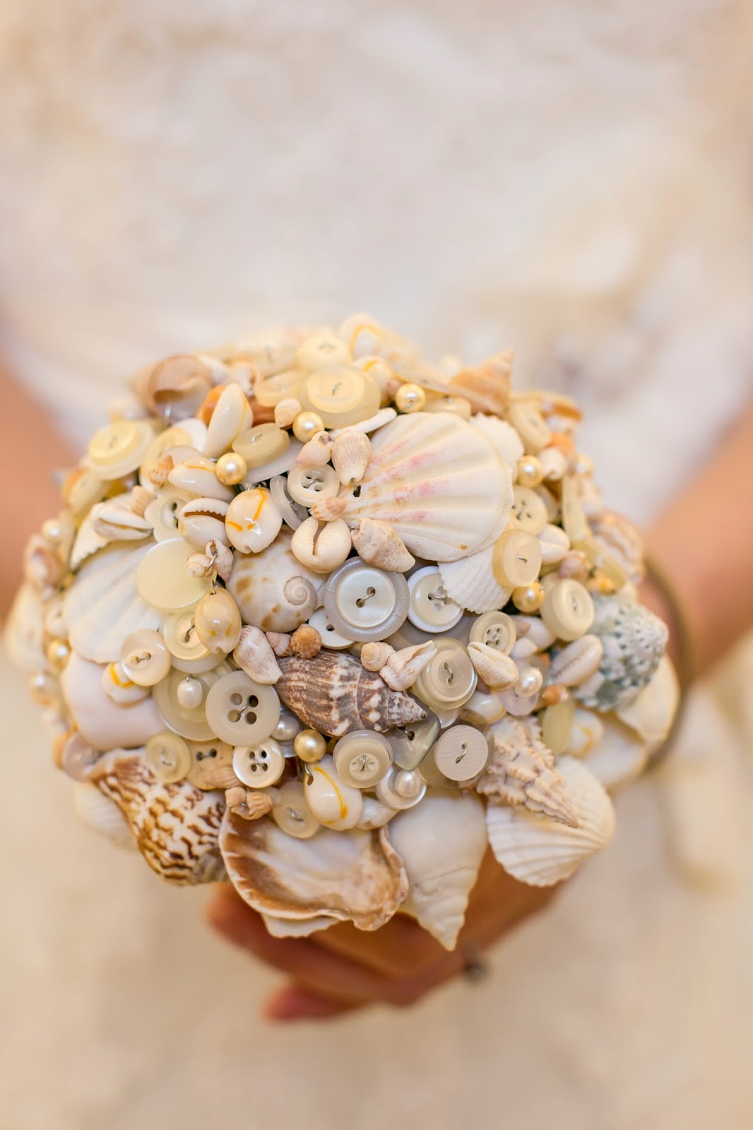 button bouquets and brooch bouquets beach theme wedding bouquets