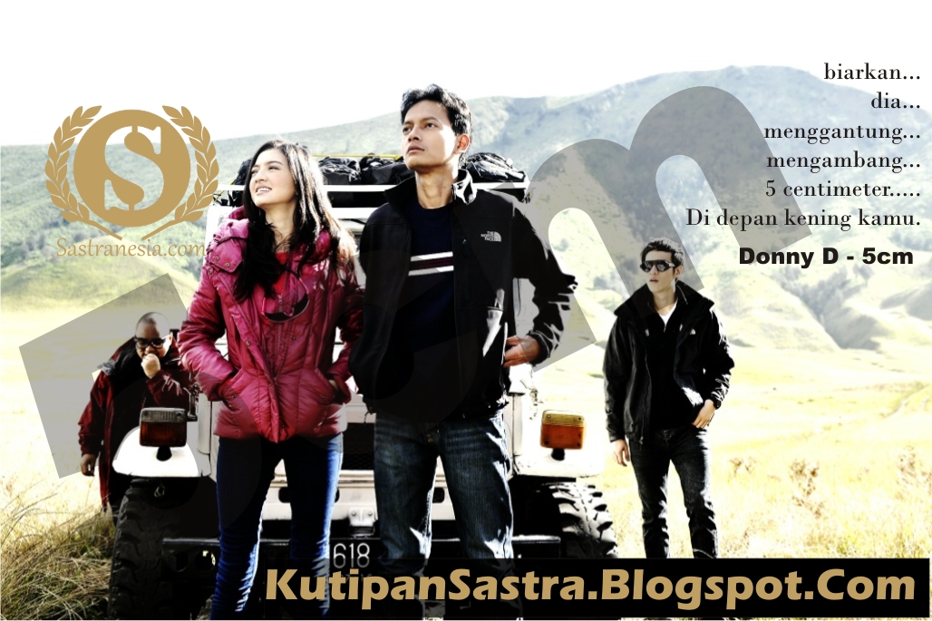 donny dirgantoro 5cm kutipan sastra donny dirgantoro 5cm kutipan sastra