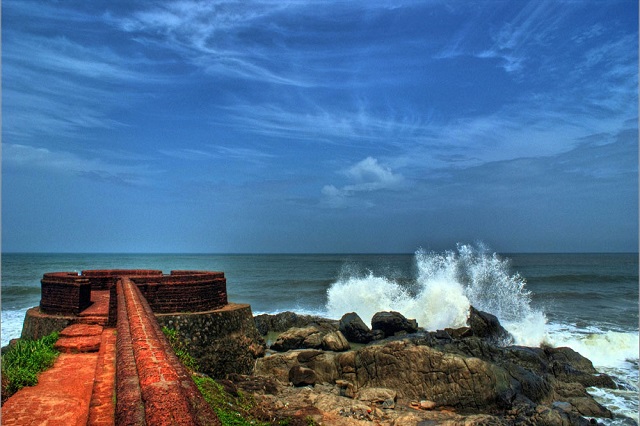 Bekal Fort Beach in Kerala