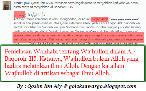Kobohongan Wahhabi Terbongkar Lagi Golek Surgo