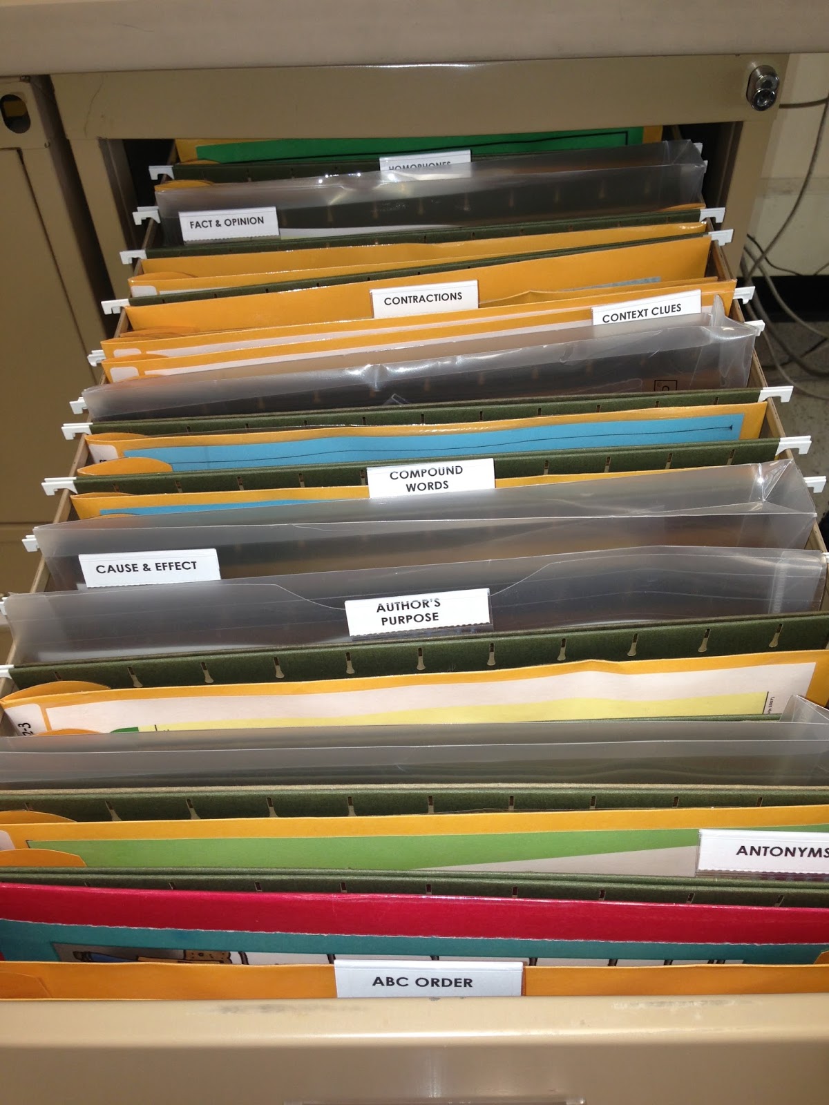 Organize It File Love Fun and Fearless in First