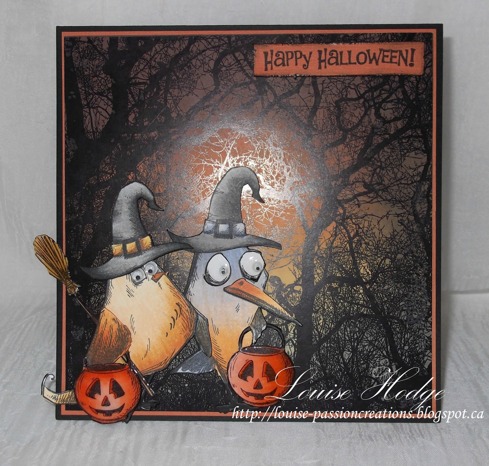 Passion Creations: Happy Halloween card