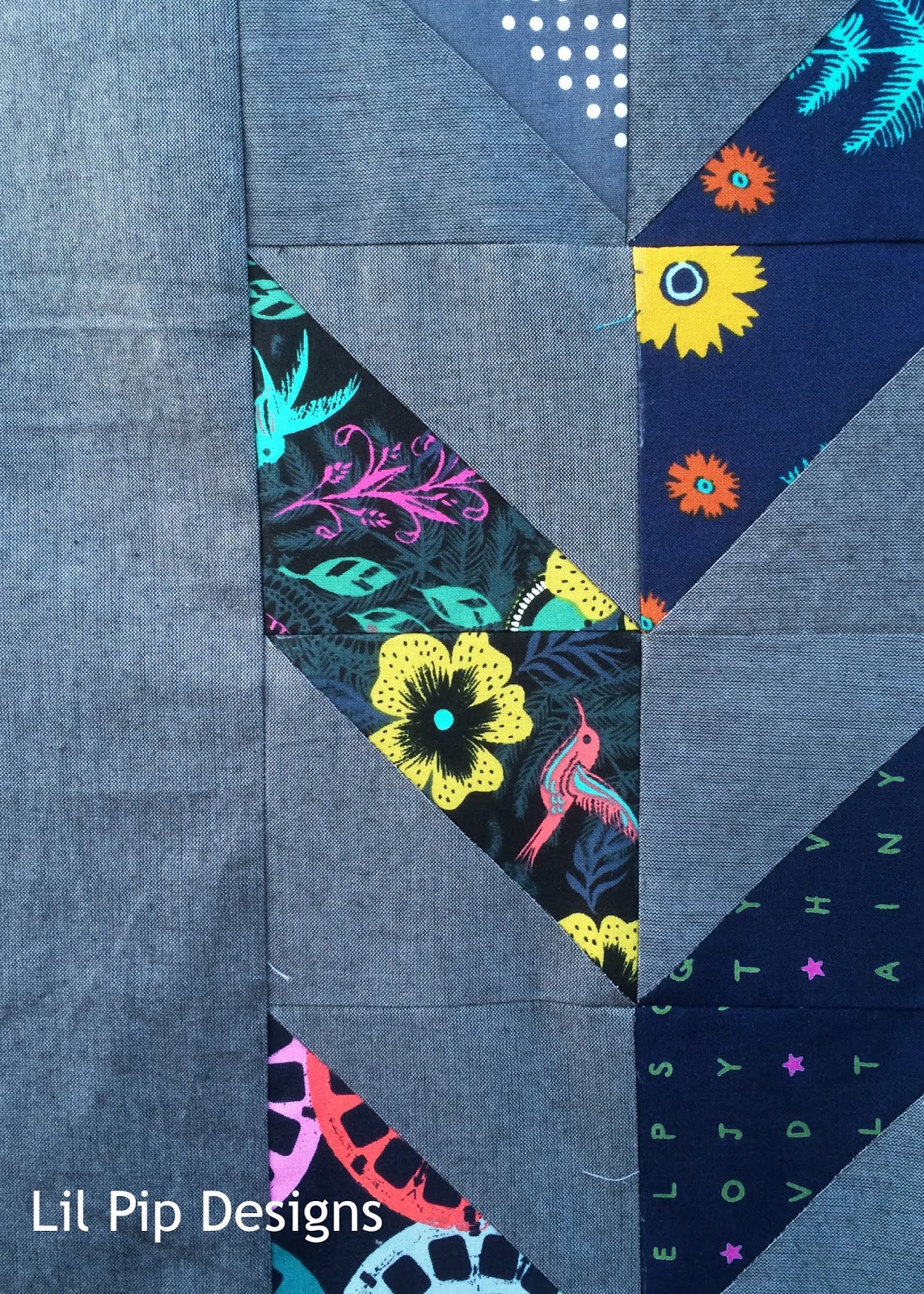 Lil Pip Designs Cotton and Steel Herringbone Quilt and why I will