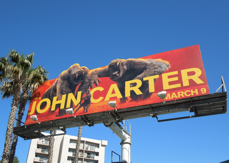 Disney John Carter billboard
