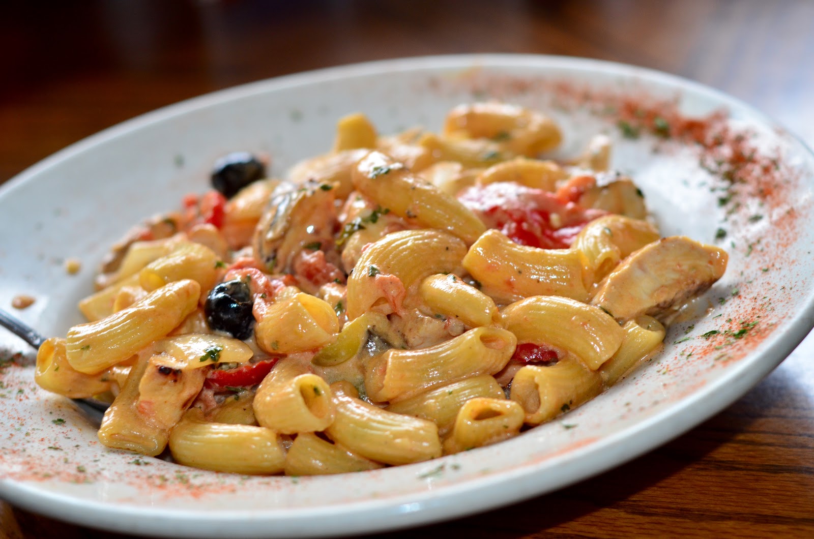 Burgers and Brews Food Reviews Chicken Riggies