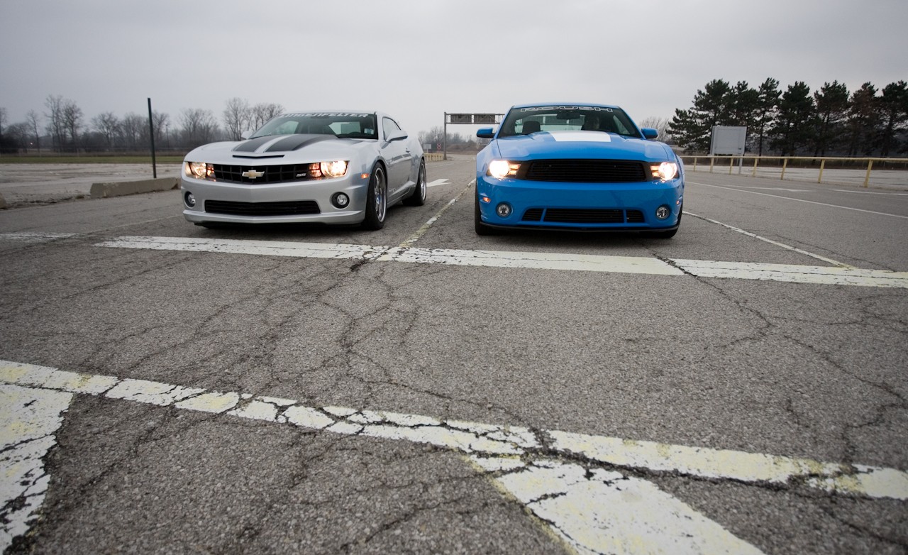 ford mustang and chevrolet camaro