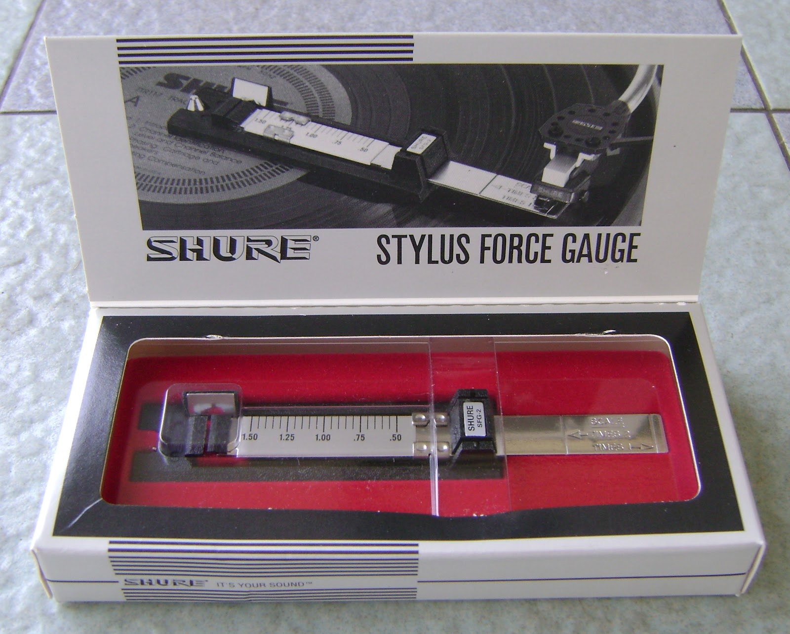 KINTA VALLEY AUDIO Shure SFG2 Stylus Force Gauge ( SOLD )