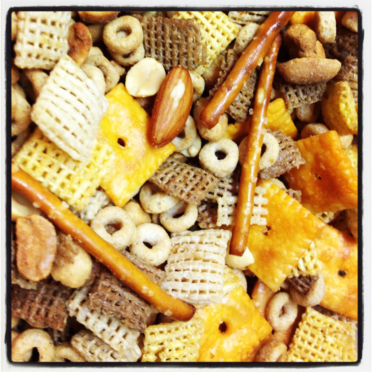 the green cottage recipe box Chex Mix