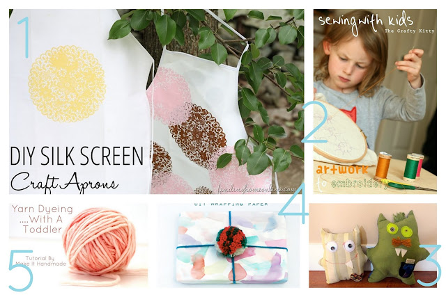 11 Must try kids crafts- I'm going to do one of these each week! 
