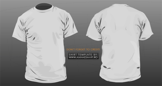 photoshop shirt template