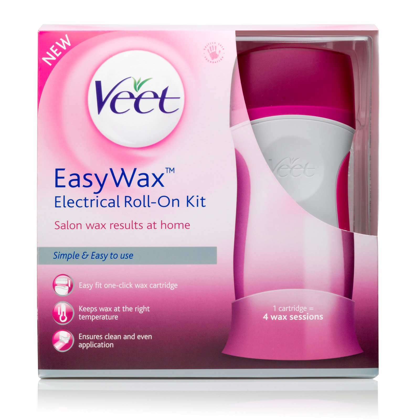 Veet EasyWax Electrical Rollon Kit PreLaunch Tomorrow! Beauty Geek