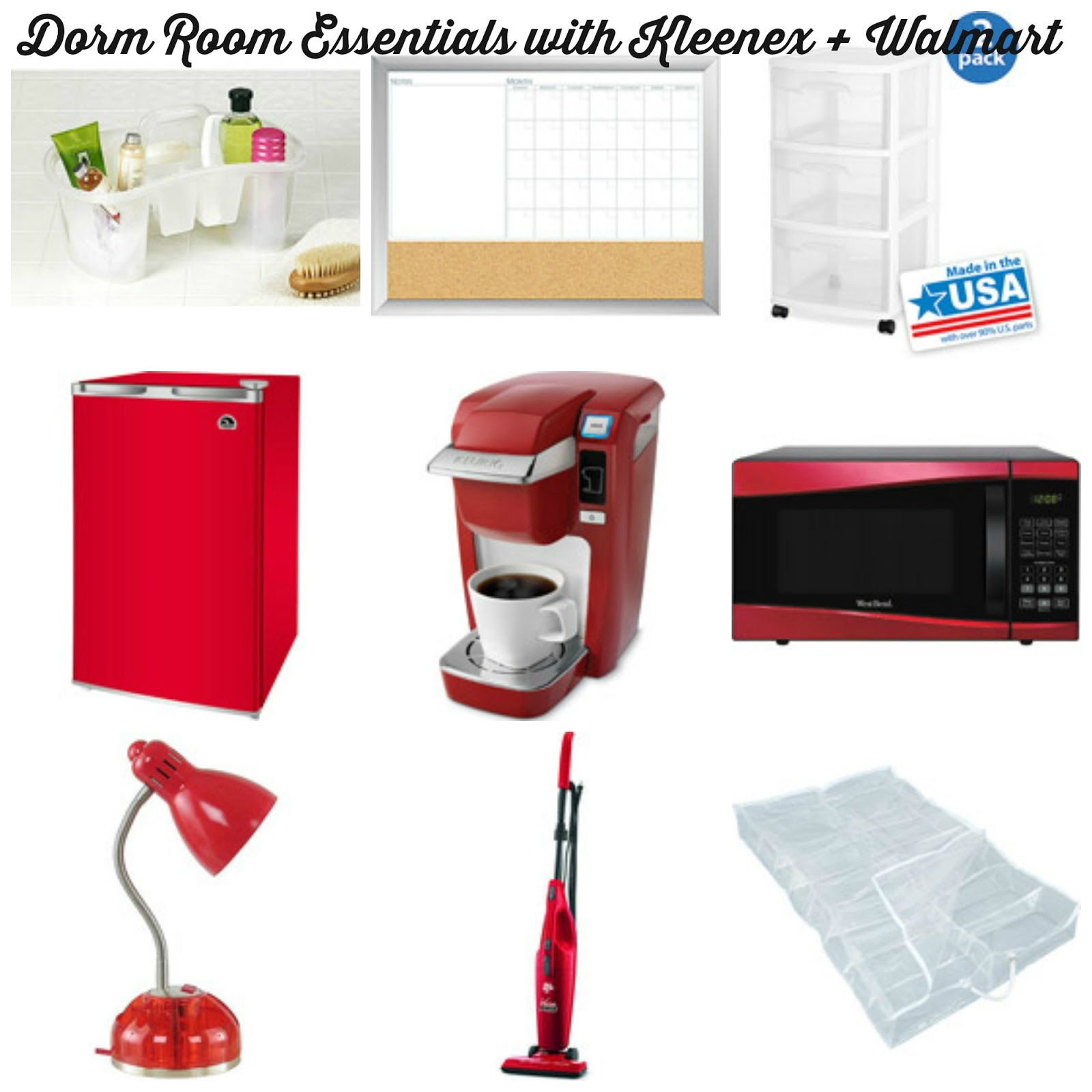 Mermade Moments Dorm Room Essentials with Kleenex + Walmart