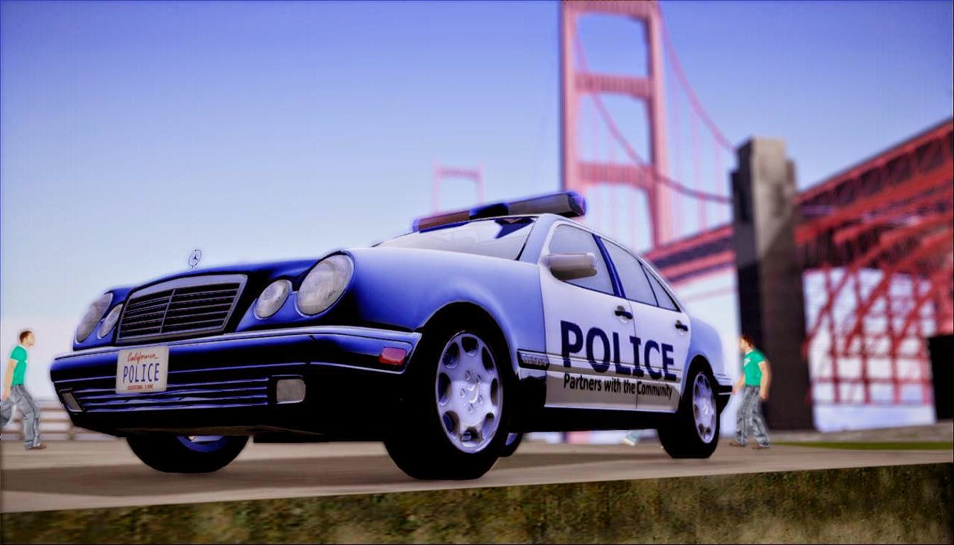 Popo Spot Rel 1997 Mercedes Benz W210 E420 Police